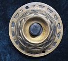 Superb Working Antique C1890 Victorian Eastlake Ornate Brass Electric Doorbell