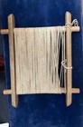 Vintage Wooden Hand Loom With Natural Twine For Weaving   Craft Projects