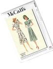 Mccall   s M8338 Sewing Pattern Misses Vintage 30 s Dresses Belt 14-16-18-20-22