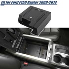 Locking Console Armrest Center Vault Safe Storage Box For Ford F150 raptor 09-14