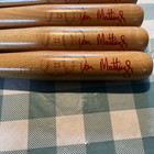 Don Mattingly Restaurant  Find  Set Of   5    Mattingly  23  Mini Bats  New  
