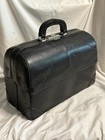 Vtg Emdee By Schell Medical Bag Leather Traveling Doctors Bag With Bonus