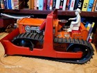 Nice Vintage 1940 s Marx  Tin Litho  Caterpillar Diesel Wind Up  Farm Tractor  2