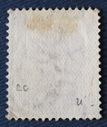 Hong Kong 1880 Qv 10c Fine Used Postmark Horizontal Killer Wmk Cc Sg 30 Hk4588