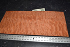 Quilted Makore Raw Wood Veneer Sheet  12 X 28 Inches 1 42nd Thick    N35136-34