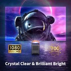 Wemax   Formovie Dice Portable 1080p Smart Projector 700 Ansi Lumens  Battery