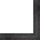 Picture Frame Moulding  wood  18ft Bundle - Distressed aged Black Finish - 2  Wi
