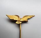 Ww1 British Royal Navy Air Service Rnas Pilot Wings Badge Stick Pin Button Raf