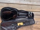 Mitchell Mu75bk Soprano Ukulele   matte Black Finish W  Carrying Case   Wall Mount