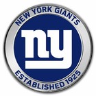 Nfl New York Giants 1 Oz Silver Colorized Round  w box 