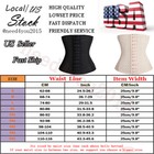 Women Waist Trainer Cincher Tummy Girdle Belt Body Shaper Black Corset Trimmer  