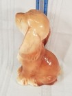 Vintage 50 s Royal Copley Brown Cocker Spaniel Dog Figurine 8 25  