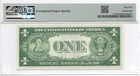 1935d  1 Silver Certificate  Pmg Gem Uncirculated 65 Epq  A g Block    Narrow  