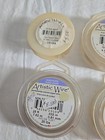 Lot Jewelry Making Wire Various Gauges Copper Silver Plated 18 To 26 Gauge