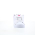 Dc Court Graffik 300678-bws Womens White Nubuck Skate Inspired Sneakers Shoes 10