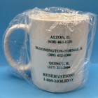 Holiday Inn Hotels Motels White Illinois 10-ounce Ceramic Coffee Mug - Nip