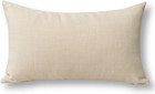 Lined Linen White Throw Pillow Cover 12x20 Inch Cushion Case From Home Decor For