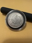 1902 Mexico Un Peso Silver Coin With Cap   Rays 0 9027 Fine Au
