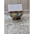 Sheridan Silver Plated Footed Bowl Serving Dish Tarnished Vintage Decor