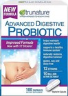 100 Caps  pack Of 3  Trunature    Advanced Digestive Probiotic Help Restore And Ma