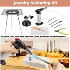 Jewelry Soldering Kit W silver Solder Wire   Butane Torch Kit For Jewelry Making