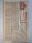 Rare 1907 Chinese Government Canton-kowloon Railway Bond 1936 Extension coupons