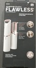 New Finishing Touch Flawless Facial Hair Remover 18k Gold Plated White