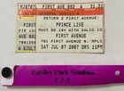 Rare Prince 7 07 07 Minneapolis Concert Tickets  Lot  Last Show At First Avenue 