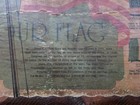 Vintage    our Flag    Wood Plaque American Flag United States Wall Hanging Decor