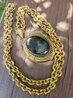 Antique Chain And Cameo Necklace