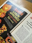 Vtg 1965 Brachs Halloween Candy Print Ad 2 Page Goblin Approved 1960s Candy Corn