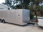 2021 Covered Wagon 24  Car Hauler - Fully Wired With Lights  Panel Box   Outlets