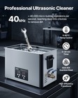Vevor 30l Ultrasonic Cleaner Machine With Cleaning Basket   Digital Display 480w