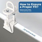 Bathtub Bars For Safety For Side Of Tub  Shower Rails Grab Bar For Elderly