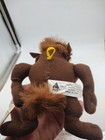 Vintage 1995 Taz Looney Tunes 8  Plush Stuffed Animal Ace Novelty Co  W  Tags