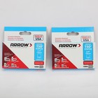 Arrow 2000pc T50 Stainless Steel Staples Set 508ss1 1 2   12mm 506ss1 3 8   10mm