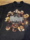Vintage Slipknot Hanes Heavyweight Iowa  Black Band Shirt Xl 2001