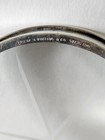 Frank M Whiting Sterling Silver And Glass Coasters Set Of 3 Sleek Contemporary