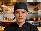 Chef Skull Caps   Chef Hats - Solid Black - Adjustable Ties - Quality Chef Caps