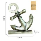    Bronze Alloy Iron Boat Anchor Ornaments Navy Anchor Creative Mediterranean    