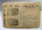 Ww2 Us Army   War Department Officer s Id Card Norman C  Mealy 2nd Lt Xb