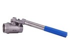 Arita Spring Return  deadman  Handle Ball Valve  Ss304 1500psi  Female Npt 1 2   