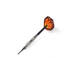 18g Plastic Tip Silver Darts Soft Tip Darts Set With Case For Dartboard- 3pcs