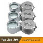 10-30x Jewelers Loupe Magnifier Jewelry Coin Loop Magnifying Glass Eye Pocket