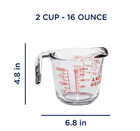 Anchor Hocking Glass Measuring Cup  2 Cup