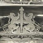 Design Guild By Ajka Blue Castille Cut To Clear Crystal Center Bowl Hungary 10 d