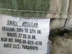Scorpion W2 Small Regular Pants Cotton nylon Ocp Army Multicam 8415-01-623-4176