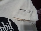 Rabbit Hole Distillery Short Sleeve Large Cream T Shirt -louisville Ky New