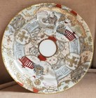 Nippon Royal Satsuma  style  Small Coffee Tea Saucers Plates   Set Of 3 Unmarked