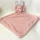 New Modern Baby Pink Elephant Lovey Security Blanket Plush Snuggle Blankie Nwt